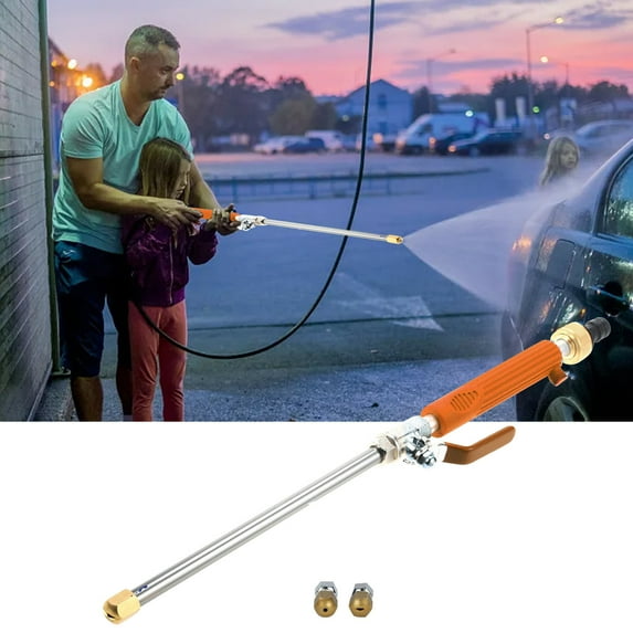 Cyber_Monday Deals ufehgfjh Up to 60% off, High Pressure Washer Water Spray Nozzle Car Cleaning Tool Garden Irrigation Clearance