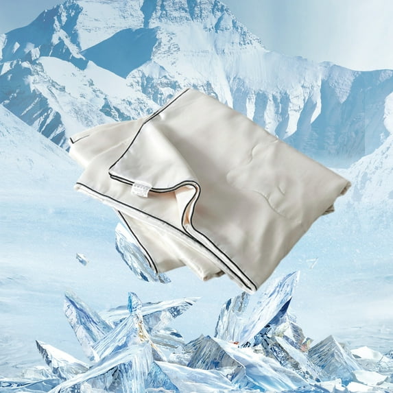 ufehgfjh Washed Silk Ice Silk Conditioning Quilt Summer Cool Quilt Double Quilt Core Solid Color Summer Thin Quilt