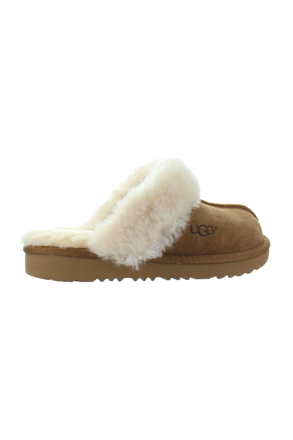 girls k cozy ii slipper, chestnut, 5 m us big kid