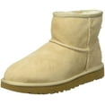 thumbnail image 1 of UGG Classic Mini II Boot Suede Womens Shoes Size 7, Color: Sand, 1 of 7