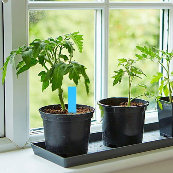 uhnmk 100pcs Plastic Labels Garden Labels Flower Gardening Labels Ground Labels