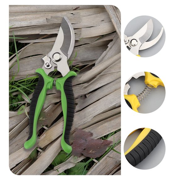 uhnmk Gardening Scissors Special Scissors for Cutting Branches Pruning Shears Garden Fruit Tree Pruning Flowers Household Scissors