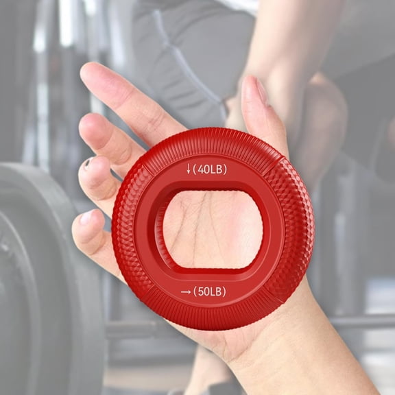 uhnmk Silicone Hand Grip Strengthener Finger Exercise Wrist & Arm Muscle Trainer Rehabilitation Grip Exercise