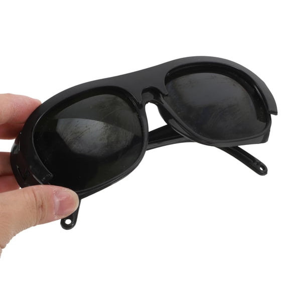 uhnmk Welding Goggles Protective Eyewear for Cutting Soldering and Brazing Black Glasses for Work and