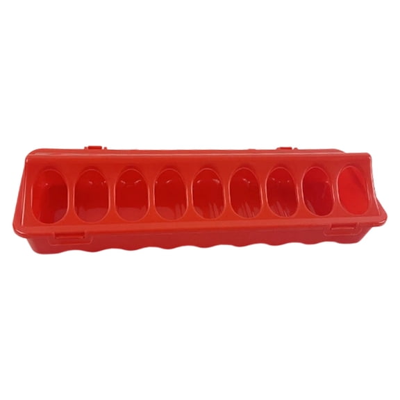 uhnmki Automatic Poultry Feeder Trough For Chicks Quail And Small Birds Feed Dispenser With Adjustable