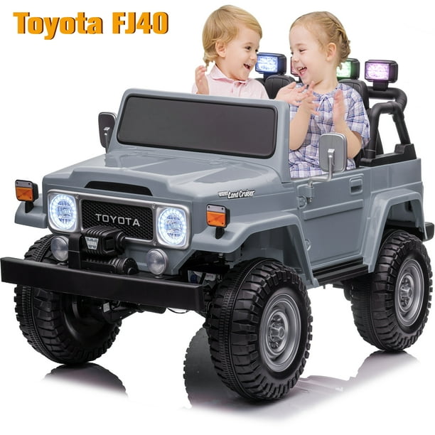 uhomepro 24V 2 Seater Ride on Car Toyota Truck with Remote Control
