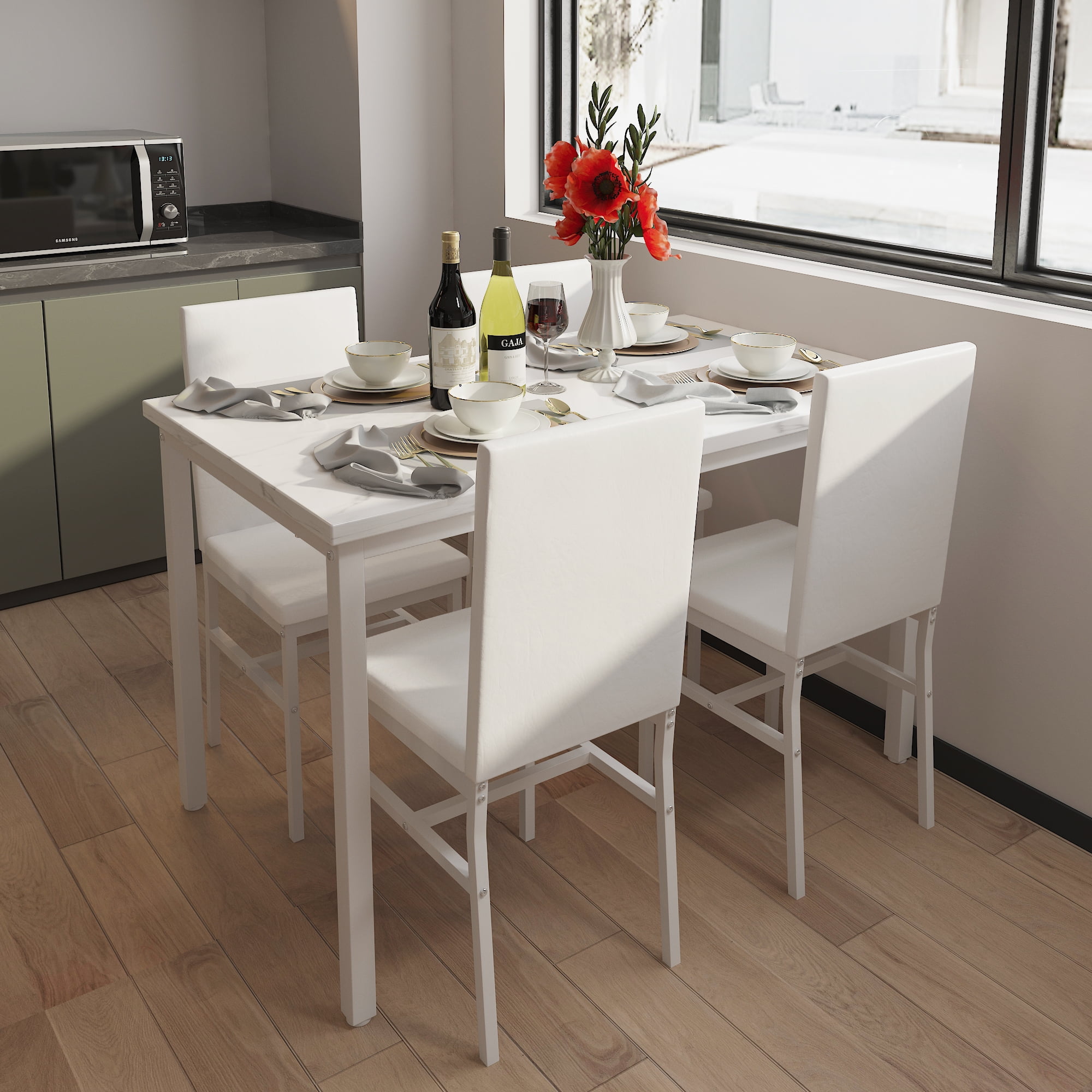 uhomepro 5-Piece Dining Room Table Set for Person, Philippines