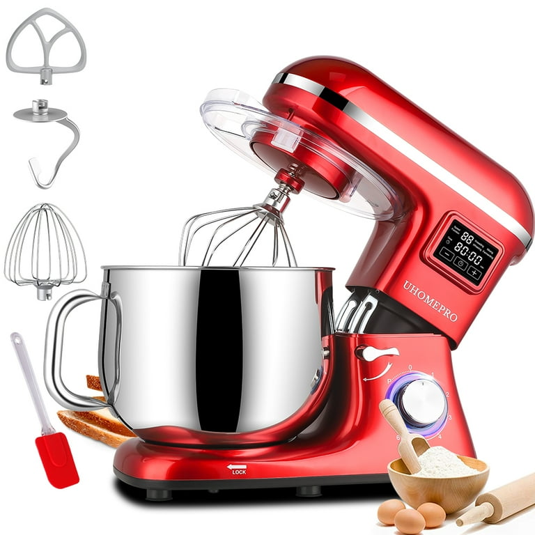 Stand Mixer, Dough Mixer Tilt-head Electric Mixer With 5-quart