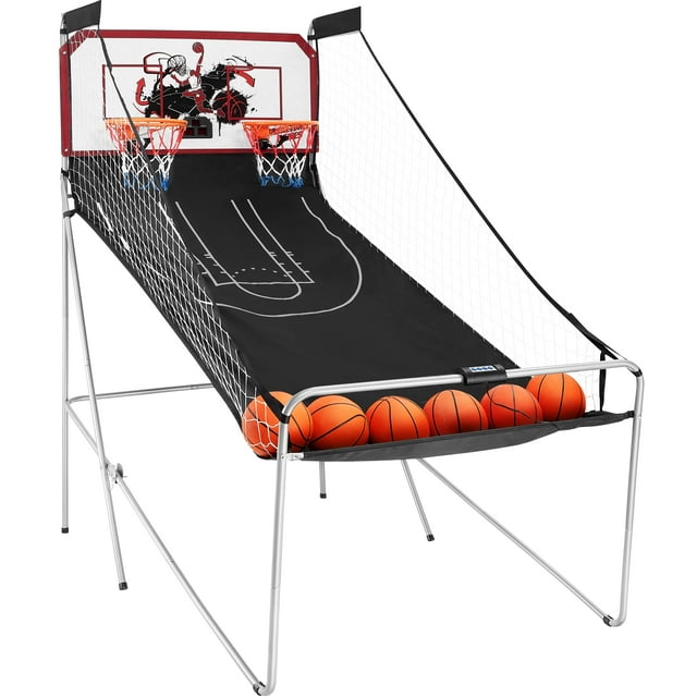 uhomepro Arcade Basketball Game Indoor Double Basketball Hoops shot