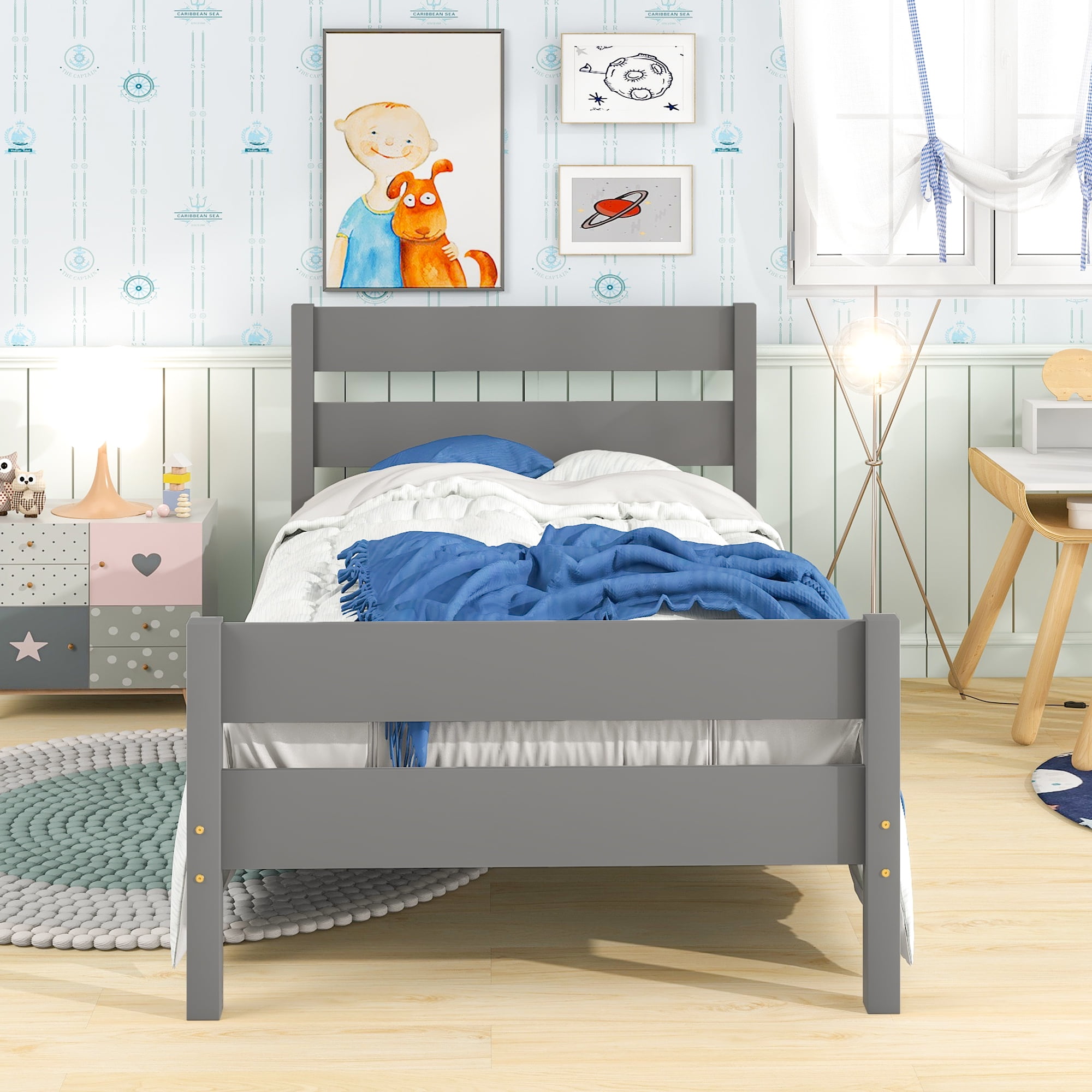 Land of nod twin bed frame deals