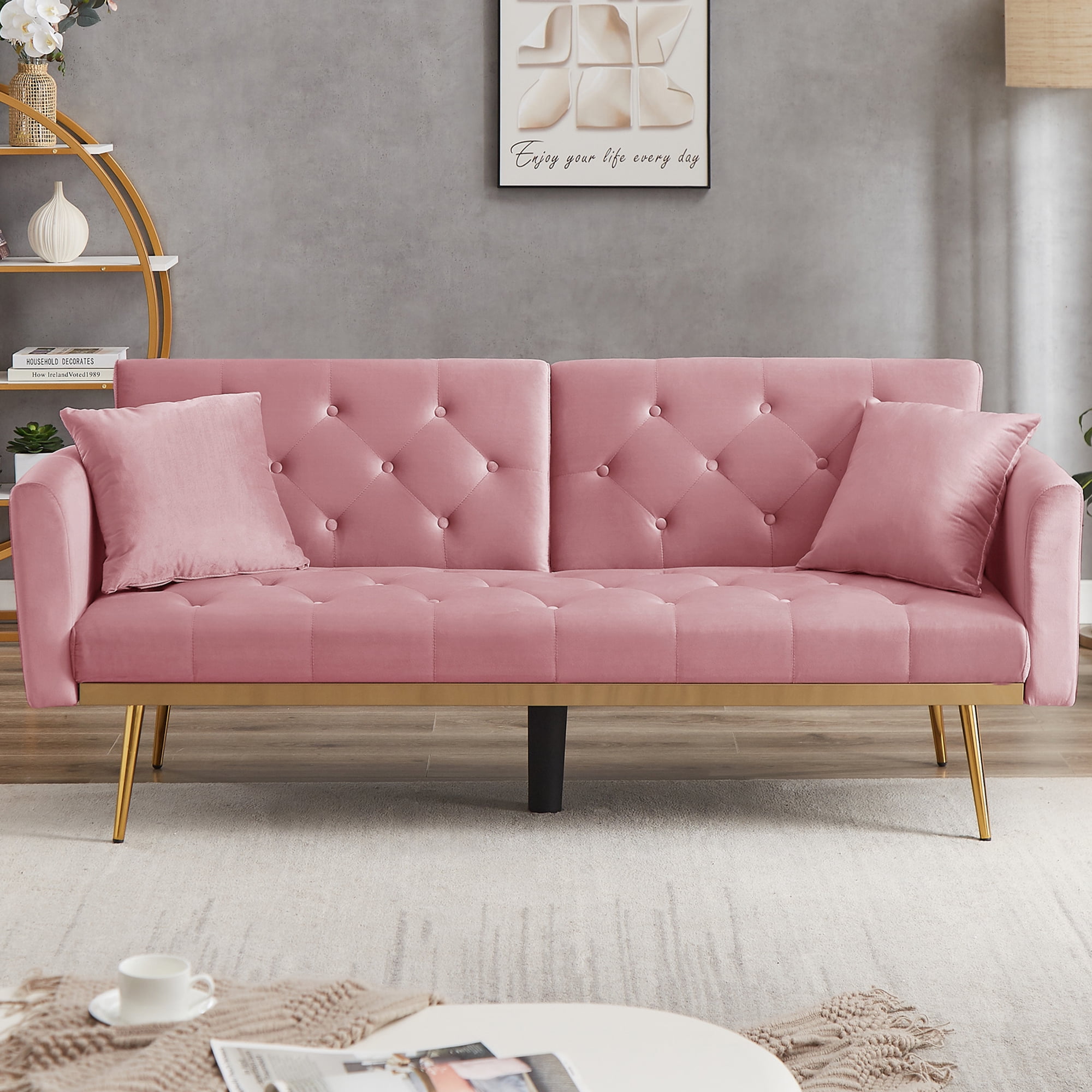 https://i5.walmartimages.com/seo/uhomepro-Modern-Futon-Velvet-Sofa-Bed-Mid-Century-Sofa-with-Metal-Legs-2-Pillows-Love-Seat-Living-Room-Furniture-for-Small-Space-Office-Pink_b1ce1e64-06b7-4c97-9844-340b925e3d44.a8d3e05bc0adc0c92e2f181adf450c4b.jpeg