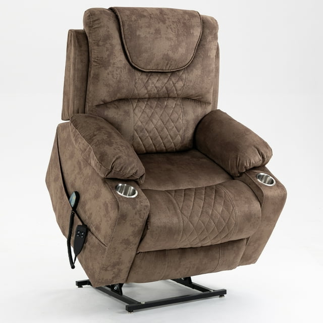 uhomepro Oversized Electric Power Lift Recliner Chair with Massage and