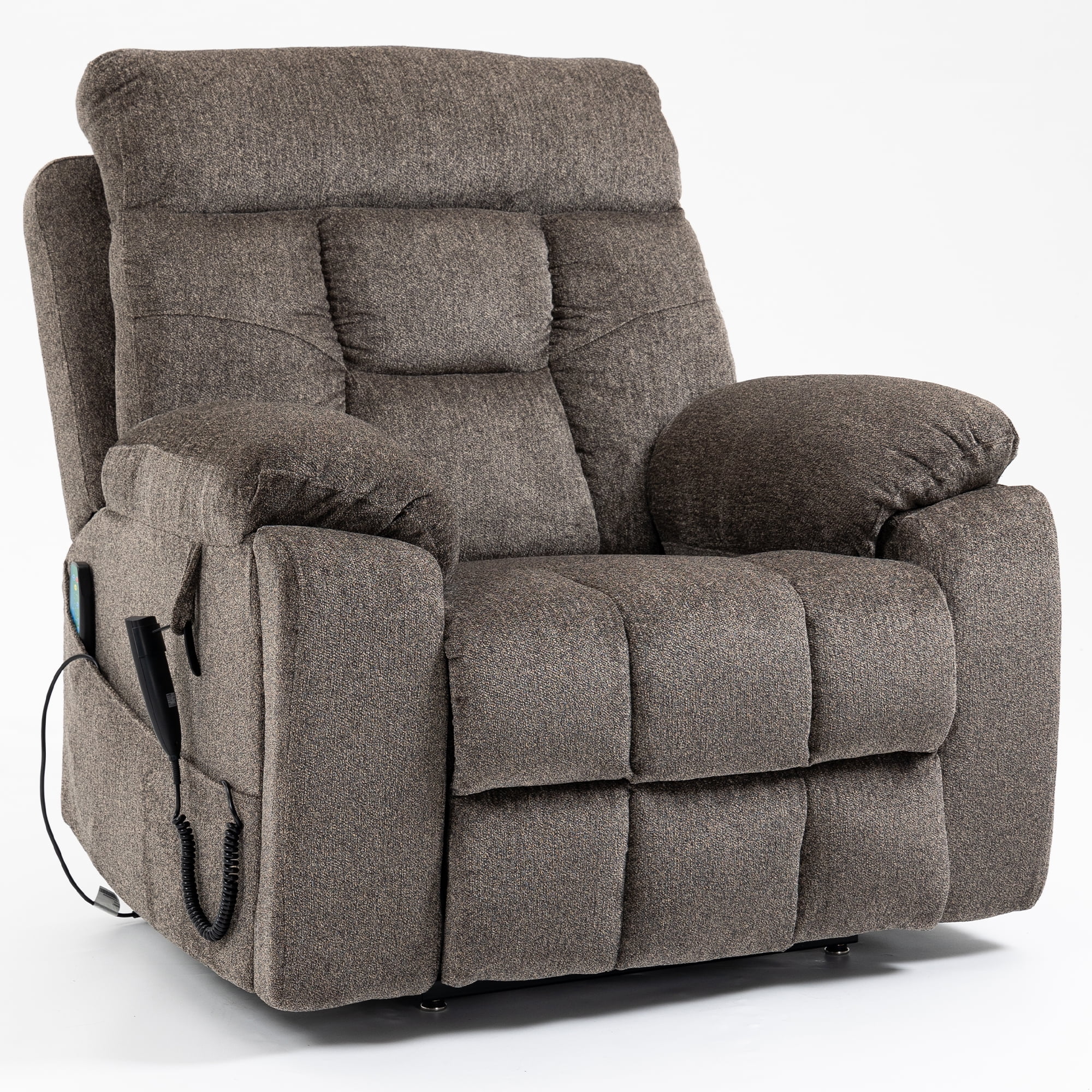 Hivago Power Lift Massage Recliner Chair for Elderly with Heavy Padded Cushion