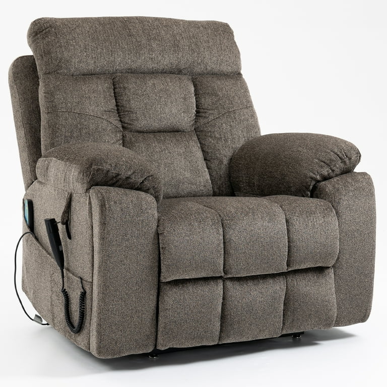 uhomepro Oversized Power Lift Recliner Chair with Massage and Heat