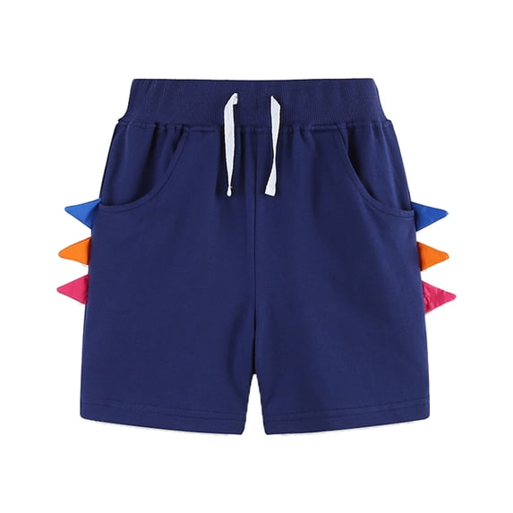 uikmnh Boys Cute Shorts Casual Summer Shorts for Play and Beach Holiday Comfortable Sport Pants Size:6-7 Years