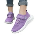 thumbnail image 1 of uikmnh Girls Bow Breathable Mesh Sneakers Lightweight Hook & Loop Casual Running Shoes for Outdoor School Size:13.5, 1 of 7