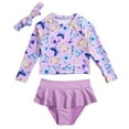 thumbnail image 1 of uikmnh Girls Swimsuit Stylish Girls 2 Piece Bikini Set Cute Swimwear with Cutout Design for Kids Bathing Suit Size:7-8 Years, 1 of 6