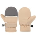 thumbnail image 1 of uikmnh Gloves for Winters Warm Winter Ski Mittens for Kids Soft Thermal Gloves for Boys Girls Outdoor Activities Size:4-10 Years, 1 of 8