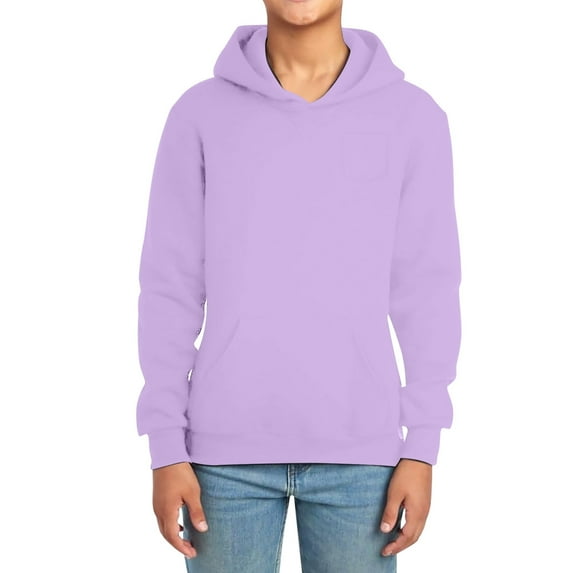 uikmnh Hoodies for Teens Boys and Girls Hoodies & Sweatshirts Long Sleeve Pullover Solid Casual Outerwear Cozy Lined Hooded Sweater for Toddler to Tee Size:8-9 Years