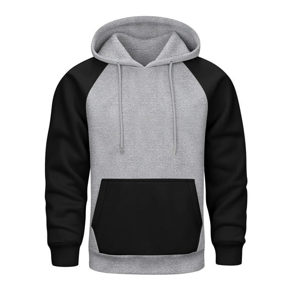 uikmnh Hoodies for Men Color Hoodie Pullover Sweatshirt for Fall and Winter Casual Sportswear Stylish and Comfortable Design Size:S