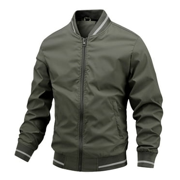 uikmnh Jackets For Men,Men's Loose Sports Casual Jacket,Size L