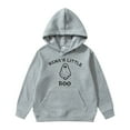 thumbnail image 1 of uikmnh Kids Hoodies Boys and Girls Halloween Hoodie Graphic Print Pullover Sweatshirt Soft Lined Casual Warm Jacket for Kids Youth Toddler Size:11-12 Years, 1 of 4