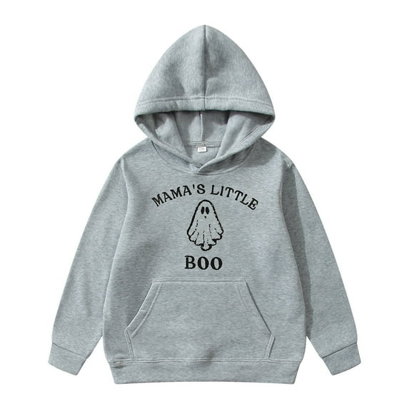 uikmnh Kids Hoodies Boys and Girls Halloween Hoodie Graphic Print Pullover Sweatshirt Soft Lined Casual Warm Jacket for Kids Youth Toddler Size:11-12 Years