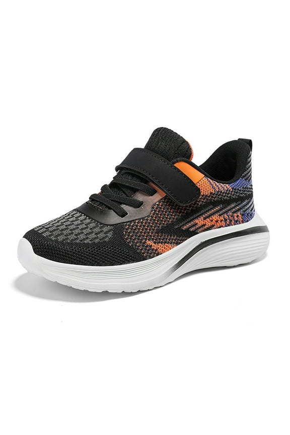 Kids Sneakers,Boys Sneakers Lightweight Breathable Running Shoes for Kids Non Comfortable Athletic Tennis Trainers Durable Outdoor Sports Footwear Size:7-8 Years