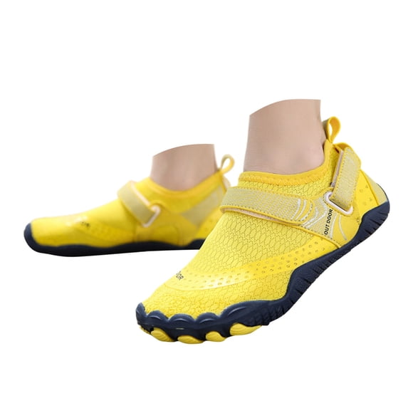 uikmnh Kids Water Shoes Barefoot Non Slip Beach Swim Shoes for Boys Girls Size:11