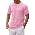 thumbnail image 1 of uikmnh Men T Shirts Men's Athletic Performance T Shirt for Summer Active Wear Comfortable Round Neck Sports Shirt for Running and Fitness Size:3XL, 1 of 5
