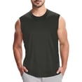 thumbnail image 1 of uikmnh Men Tank Tops Athletic Sleeveless Shirt Summer Performance Tank Top Wicking Lightweight Breathable Workout Gym Running Shirt Size:L, 1 of 8