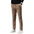 thumbnail image 1 of uikmnh Men's Casual Corduroy Pants Slim Fit Comfortable Stretch Breathable Lightweight Soft for Daily Wear and Outdoor Activities Size:32, 1 of 6