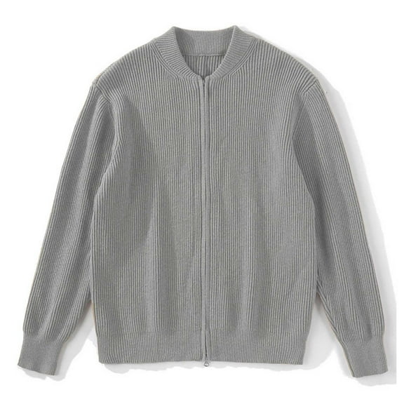 uikmnh Men's Slim Fit Knit Sweater Stylish Autumn Outerwear Top