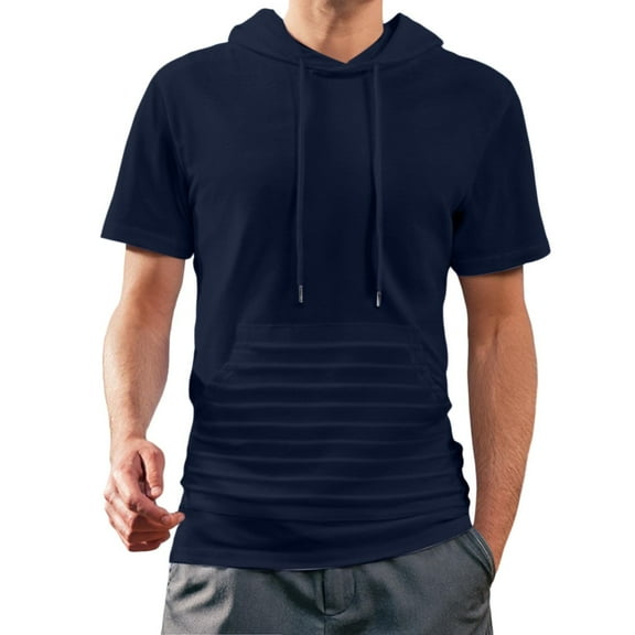 uikmnh Men's T Shirts Shirt T Shirt for Man Short Sleeve Outdoor Slim Fashion T Shirt Size:2XL