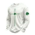 thumbnail image 1 of uikmnh Men's Thermal Knit Long Sleeve T-Shirt Soft Breathable Casual Comfort Wear for Fall Winter Layering Size:M, 1 of 3