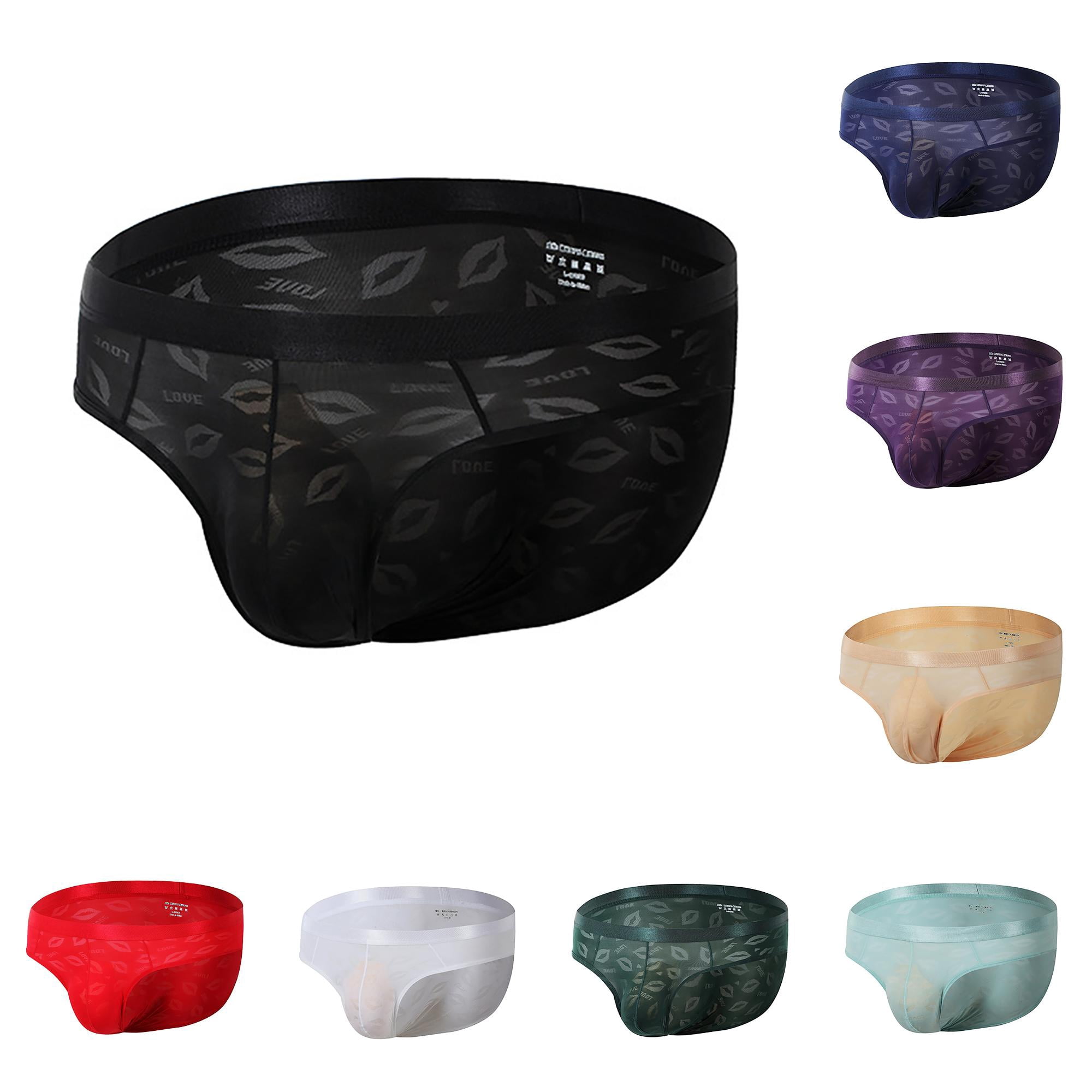 uikmnh Mens Brief Underwear with Snug Low Rise Cut, Breathable Fabric ...