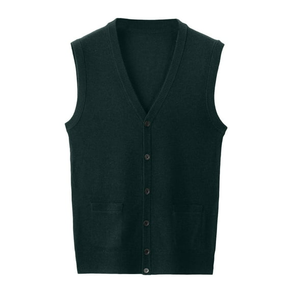 uikmnh Mens Hoodies Pullover,Male Autumn and Winter Single Buckle Sweater Vest V Neck Pure Color Wool Collarless Shirt Combined Body Type Non Hooded Vest Sweater Vest,Hoodies for Men Graphic(Size:3XL)