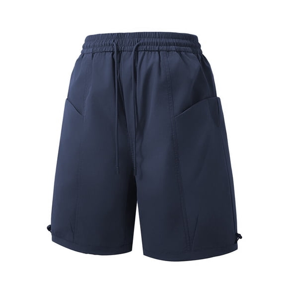 uikmnh Mens Shorts 2025 Summer Men's Large Sized Loose Casual Sportswear Fashion Workwear Shorts Size:XL