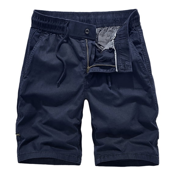 uikmnh Mens Shorts Men Pants Casual and Comfortable Cargo Shorts Outdoor Fashion Five Point Casual Shorts Size:32