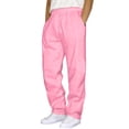 thumbnail image 1 of uikmnh Mens Sweatpants,Mens Hop Pants Casual Solid Color Track Lace Up Workout Pants with Pocket,Size XL, 1 of 5