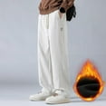 thumbnail image 1 of uikmnh Mens Sweatpants,Mens Lined Loose Wide Leg Pants Comfortable Straight Leg Sports Trousers,Size XL, 1 of 3