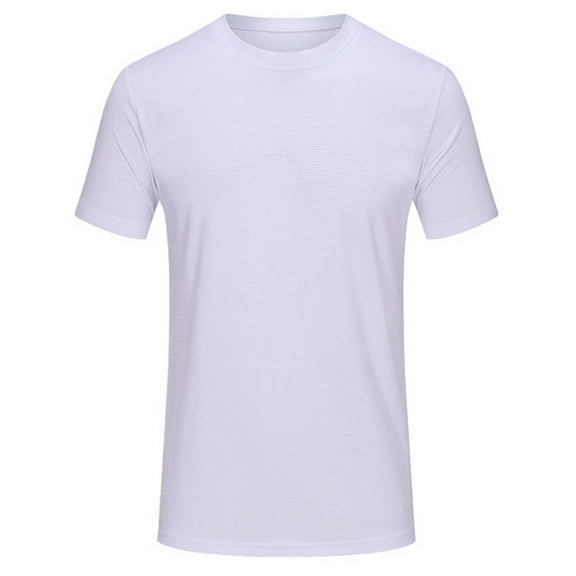 uikmnh Mens T Shirts Men'S Plain Round Neck Raglan Sleeve Men'S Round Neck T Shirt for Fitness Training Men'S Short Sleeved Breathable Size:L
