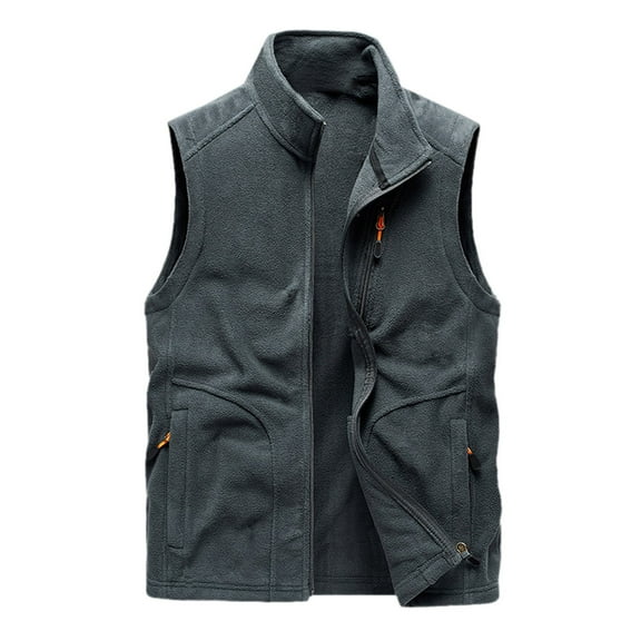 uikmnh Mens Vests Casual Men's Thermal Vest for Outdoor Winter Sports and Casual Warmth Size:4XL
