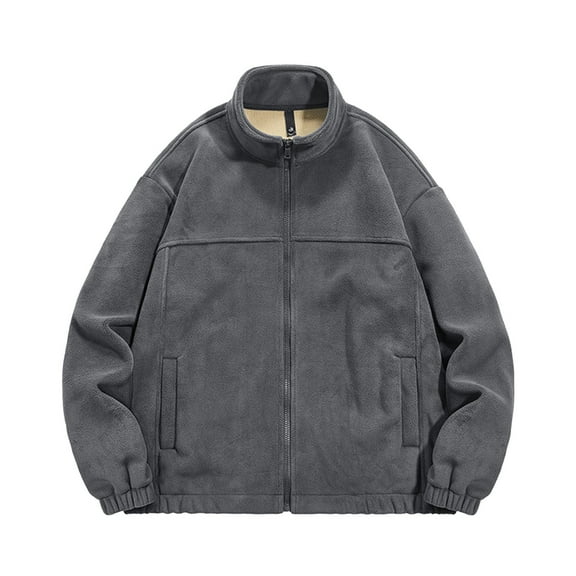 uikmnh Mens Winter Jackets Heavyweight Jacket Winter Warm Zip Up Thermal Lined Coats for Cold Weather Outdoor Casual Sports Size:M