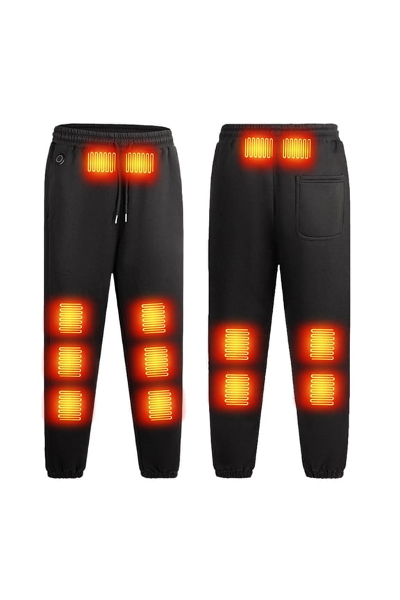 Pants for Men Advanced Winter Thermal Heated Trousers with Heating Technology for Outdoor Cold Weather Activities and Daily Comfort Wear Size:S