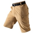 thumbnail image 1 of uikmnh Shorts Men Men's Shorts Quarter Shorts Men's Shorts Cargo Shorts Size:4XL, 1 of 6