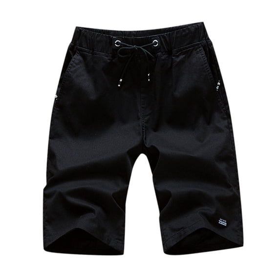 uikmnh Shorts for Men 2025 Summer Fashion Street Trend Casual Beach Big Shorts Loose Men's Seven Point Shorts Size:2XL