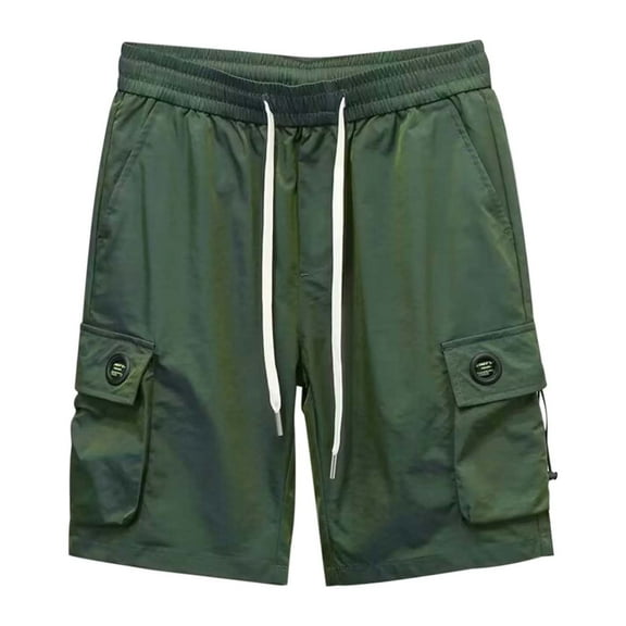 uikmnh Shorts for Men Men's Summer Workwear Cargo Shorts Size:2XL