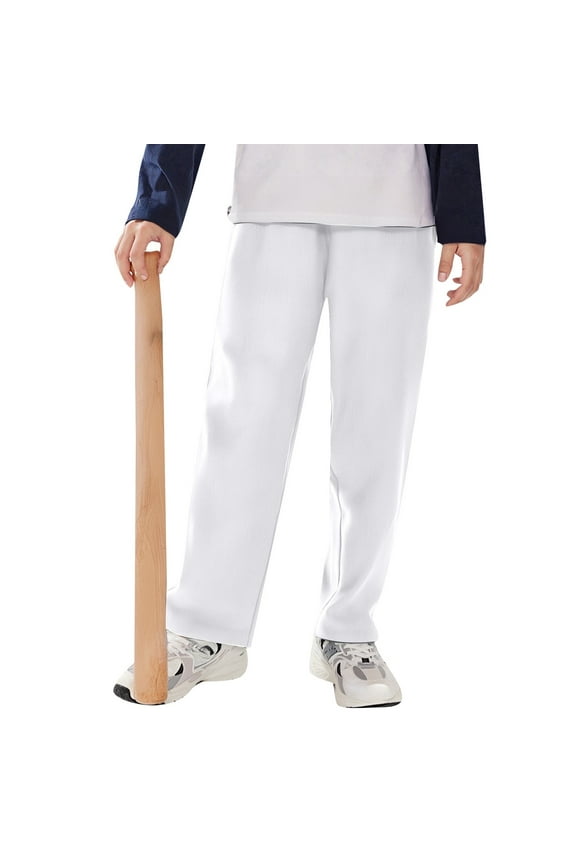 Snow Pants Boys formal Dress Pants for School Events and Party Occasions Elastic Waist Comfortable Trousers Year Round Versatile Outfit for Kids Size:6-7 Years