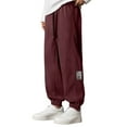 thumbnail image 1 of uikmnh Sweaters for Men Men's Casual Pants Relaxed Fit Corduroy Trousers for Everyday Wear Loose Straight Leg Design for Comfort Versatile and Stylish for Various Seasons Men's Sweaters Size:S, 1 of 5